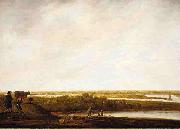 Aelbert Cuyp Panoramic Landscape with Shepherds painting